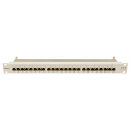 Patchpanel 19" Cat.6 ecranat 24xRJ45G