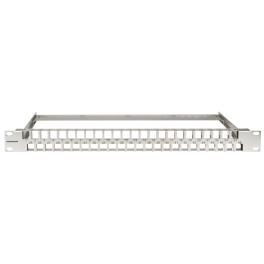 Patchpanel 19" gol pt. 48 module (SFB),1U,oțel