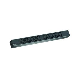 PDU19'' 12XC13, 2 m fisa Schuko, AL