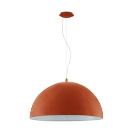 Pendant luminaire "Gaetano" 60W orange IP20