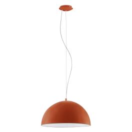Pendant luminaire "Gaetano" 60W orange IP20