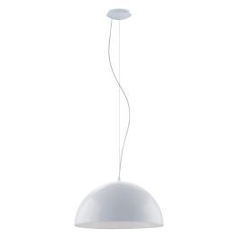 Pendant luminaire "Gaetano" 60W silver IP20