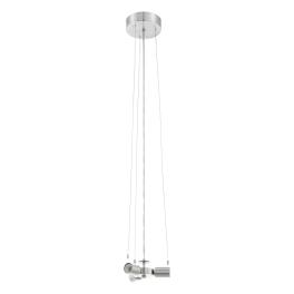 Pendant luminaire "Pasteri Pro" 3x60W nickel-matt IP20