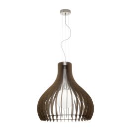 Pendant luminaire "Tindori" Ø1500 60W dark brown IP20