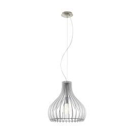 Pendant luminaire "Tindori" Ø380 60W white IP20