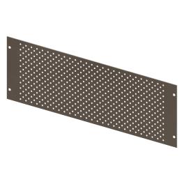 Perforated Mounting Plate width 420mm, 3 Modul Heights