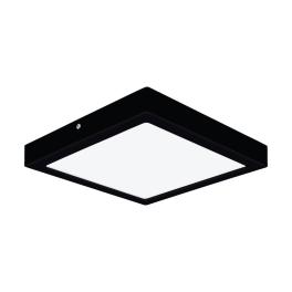 Plafoniera LED 300X300 negru 'FUEVA PRO'