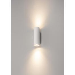 PLASTRA WL Tube, 2xGU10, Gipsrotund