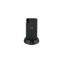 POWER BANK 8000MAH INCARCARE WIRELESS MODEL STAND - NEGRU