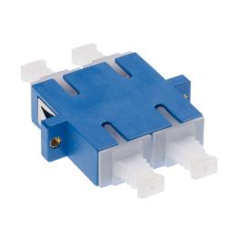 Premium SC-Duplex Coupling SM Polymer case blue