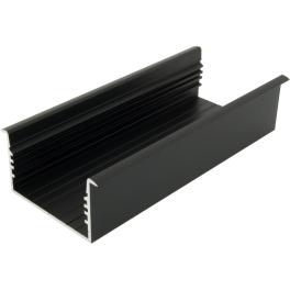 Profil din aluminiu SLI, L-2000mm L-60mm H-36mm negru