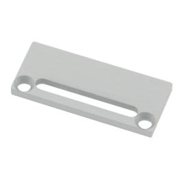Profile end cap CLF flat with longhole incl. Screws