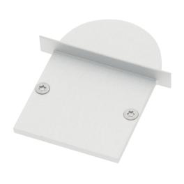 Profile end cap CLI round closed incl. Screws