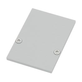 Profile end cap CLR angular closed incl. Screws