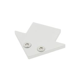 Profile end cap LBE angular closed incl. Screws