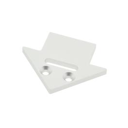 Profile end cap LBE angular with longhole incl. Screws