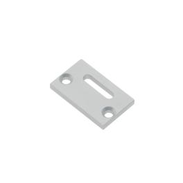 Profile endcap TBK flat with cable entry incl. screws
