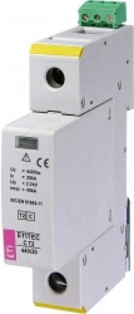 Protecție supratensiuni etitec c t2 440/20 1+0 rc
