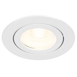 PUNTO LED 8W 760lm 830 36° 230V IP65/IP20 dimabil alb