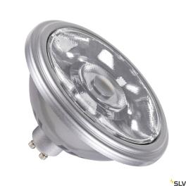 QPAR111 GU10, LED lamp argintiu 12,5W 3000K CRI90 10°