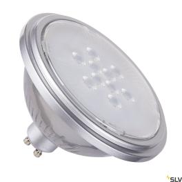 QPAR111 GU10, LED lamp argintiu 7W 3000K CRI90 40°