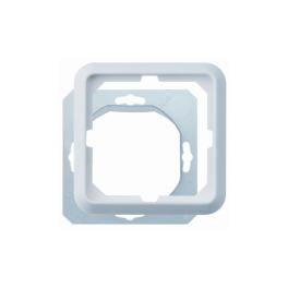 Ramă 1 aparat IP44, alb