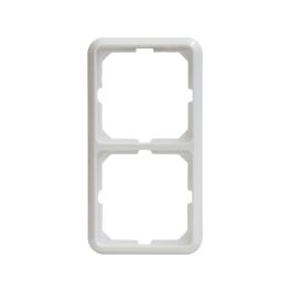 Ramă 2 aparate, albă