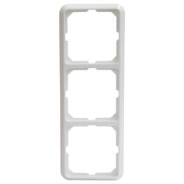 Ramă 3 aparate, culoare alb