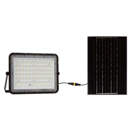 Reflector cu incarcare solara 15w 1200lm 6400k - negru