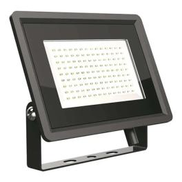 Reflector led smd 100w 6400k ip65 - negru