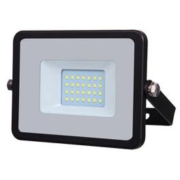 Reflector led smd 20w 4000k ip65 negru/gri, cip samsung