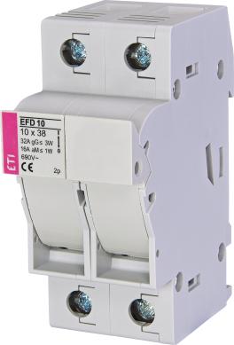 Separator pentru siguranțe fuzibile efd 10 2p eti