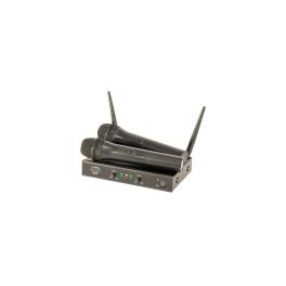 SET 2 MICROFOANE WIRELESS UHF 863.2 & 864.2 MHZ