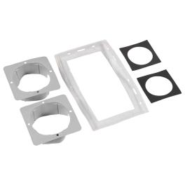 Set garnituri (2buc) pentru întrerupătoare și prize cu IP44