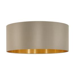 Shade for Pendant luminaire "Pasteri Pro" taupe/gold