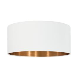 Shade for Pendant luminaire "Pasteri Pro" white/copper