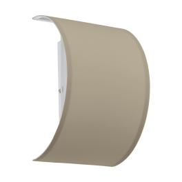 Shade semicircular for Pasteri Pro taupe/gold
