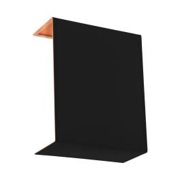 Shade square zu Wall luminaire Pasteri Pro black/copper