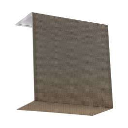 Shade square zu Wall luminaire Pasteri Pro linen brown