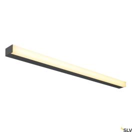 SIGHT LED, wall and ceiling light, 1200mm, black