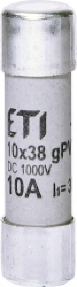 Siguranță ch10x38 gpv 10a/1000v dc