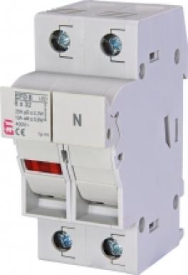 Siguranță efd 8 1p+n led