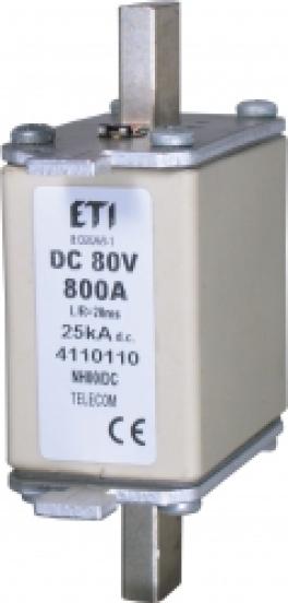 Siguranță nh00/k 400a/80v dc
