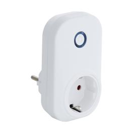 Socket with on/off function max. 2300W white