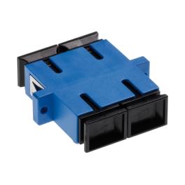 Standard SC-Duplex Coupling SM Polymer case blue