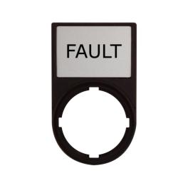 Suport cu placa 30x50mm cu inscriptia FAULT