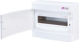 Tablou distributie 12m montaj aparent, usa alba ect12po