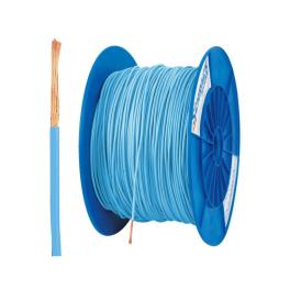 Tambur cu 300m conductor H07V-K 1,5 albastru deschis
