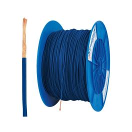 Tambur cu 300m conductor H07V-K 1,5 albastru inchis