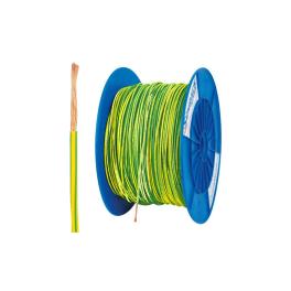 Tambur cu 300m conductor H07V-K 1,5 galben/verde